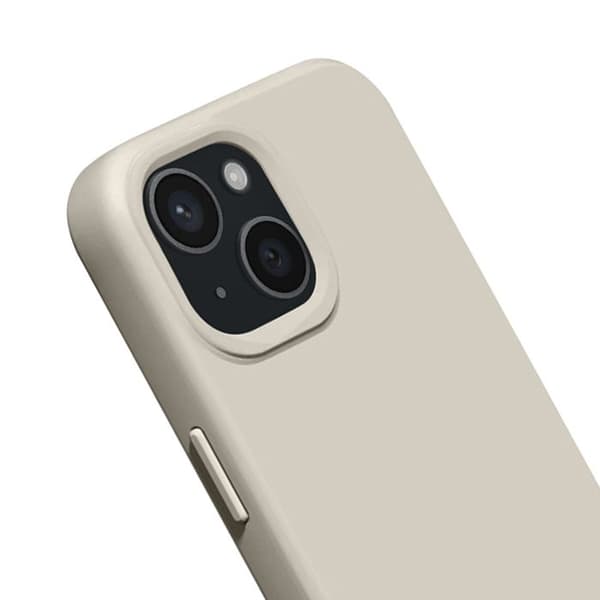 iPhone 15 Fodral SolidX Ultra-tålig Rhinoshield Beige beige