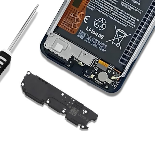 Extern högtalare - Xiaomi - Redmi Note 12 5G - Svart - Trådad - 100% kompatibel Svart