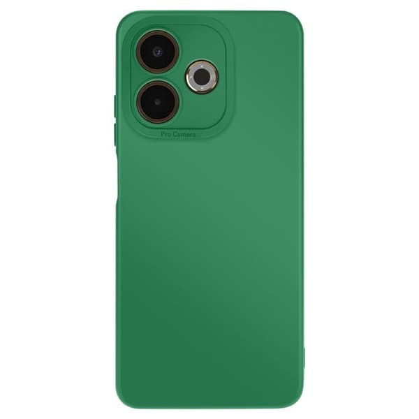 Silikonfodral - AVIZAR - Oppo A5 Pro - Grön - Kameraförstärkning - Optimal Skydd Grön