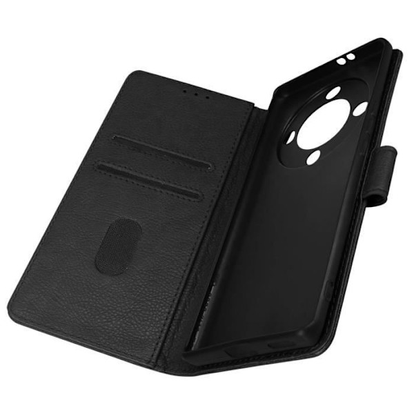 Etui til Honor Magic 5 Lite 5G og Honor X9a - AVIZAR - Video Support Wallet - Sort Svart
