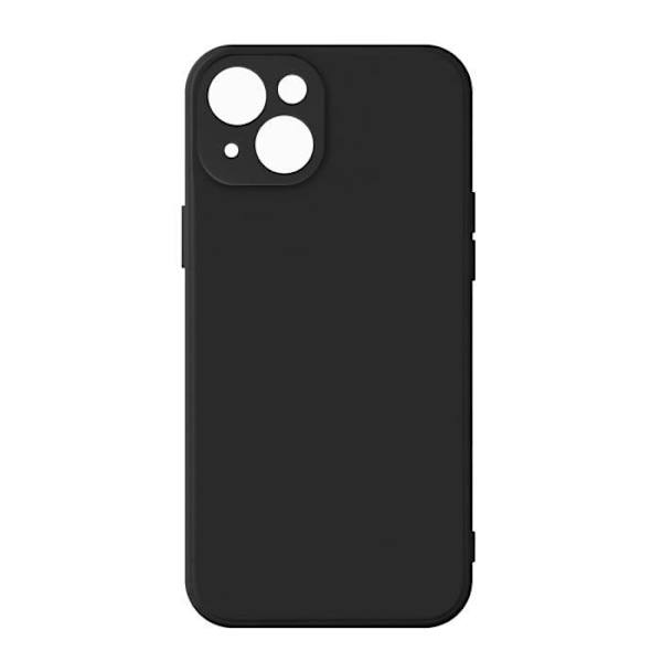 iPhone 13 kuori - ILMOITA - Puolijäykkä - Silikoni - Musta - Soft Touch -viimeistely Svart