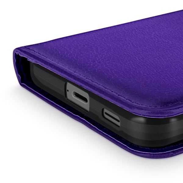 Etui til Samsung Galaxy S25 Edge Klap Tegnebog Støtte Mayaxess Lilla Lila