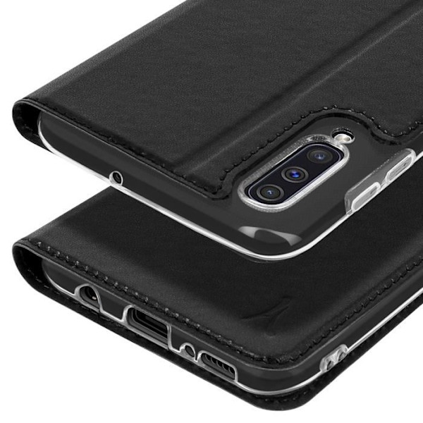 Samsungs Galaxy A50 Kortetui Video Støtte Akashi Sort Svart