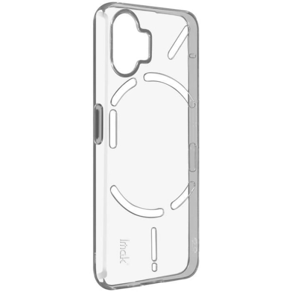 Kotelo Nothing Phone 2 - IMAK - UX-5 - Pehmeä silikoni - Ohut ja kevyt - Läpinäkyvä Vit
