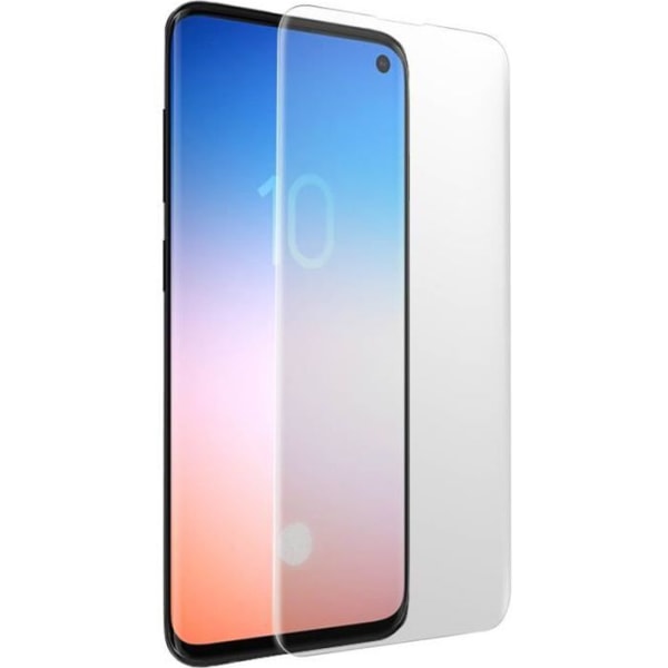 Beskyttelsesfilm - Samsung - Galaxy S10 - Fleksibel latex - Transparent - Kradsikker Transparent