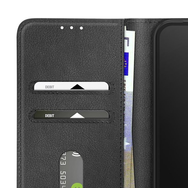 Etui för Google Pixel 9a Fällportfölj och Videostöd Svart Svart