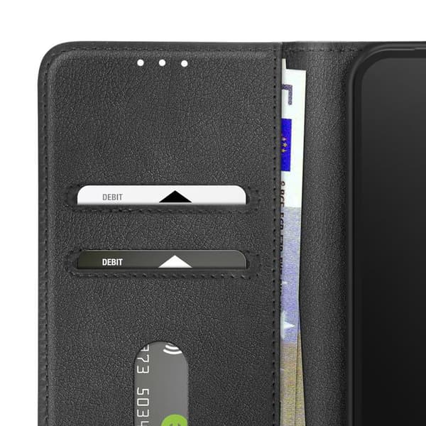 Smartphoneetui - Google - Pixel 9a - Sort - Pung - Video Støtte Svart