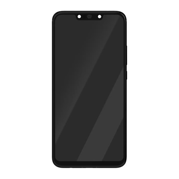 LCD-skærm + Touchglas til Huawei Mate 20 Lite med sort ramme Svart