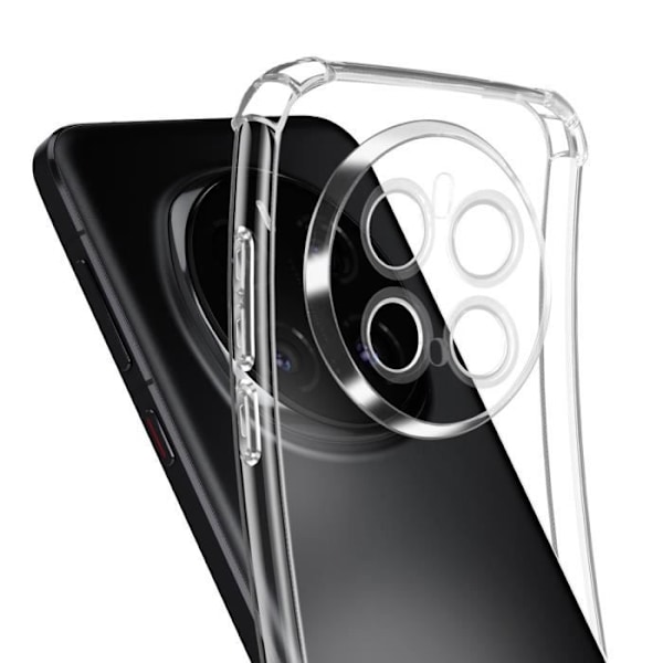 Iskunkestävä kuori Honor Magic 7 Pro Vahvistetut Kulmat Mayaxess Läpinäkyvä Transparent