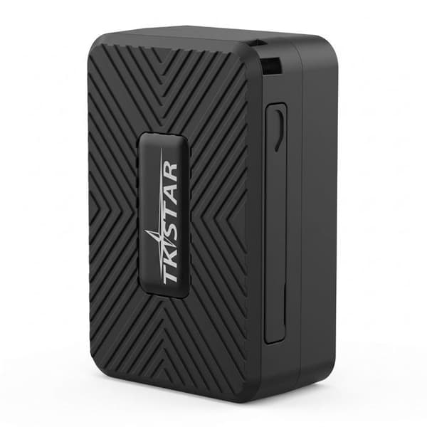 GPS Tracker 4G LTE Magnetisk Vandtæt IP67 Realtids Tracking TKSTAR Sort