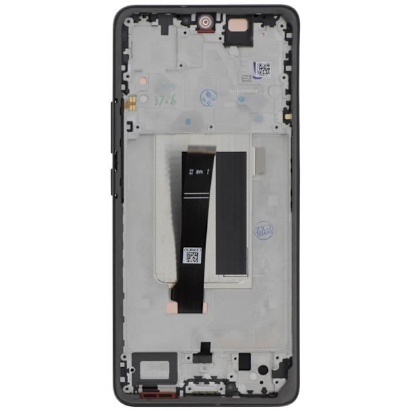 LCD-näyttö Xiaomi Redmi Note 13 Pro Plus Touch Glass and Chassis Relife Black -puhelimelle Svart