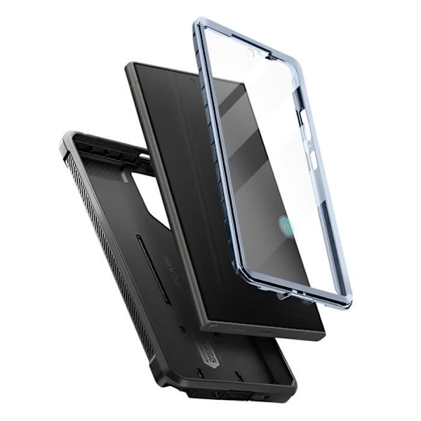 Helkroppsfodral för Samsung Galaxy S24 Ultra Shockproof med Kickstand Supcase Midnight Blue Blå