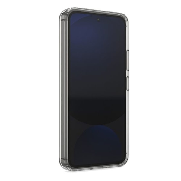 Skyddspaket för Galaxy S24 FE TPU-skal och 7H härdat glas Moxie Transparent Vit