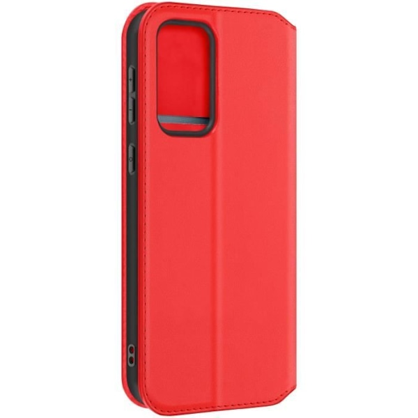 Cover til Samsung Galaxy A35 5G Flip Card Holder og Video Support Rød Röd