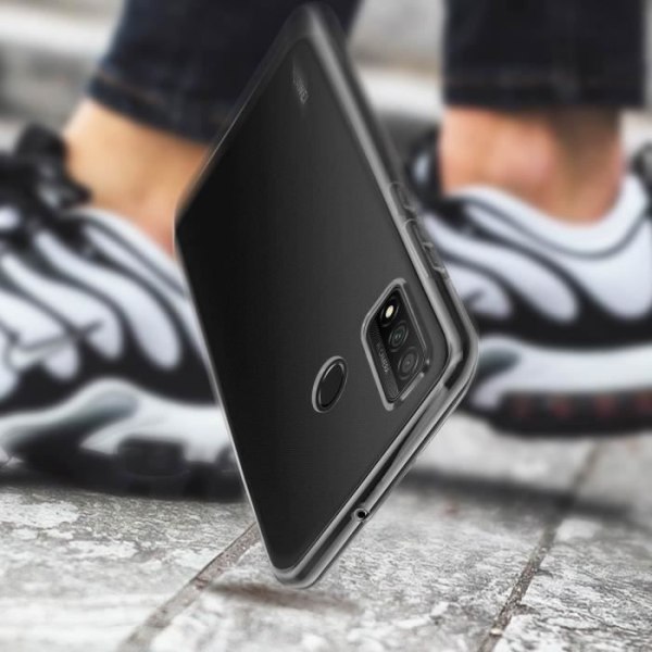 Huawei P smart 2020 Silikone Gel Fleksibel Ultratynd Case - Gennemsigtig Hvid