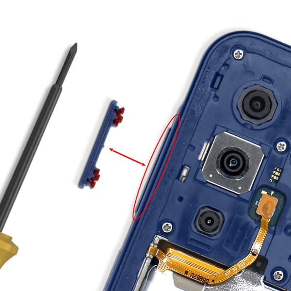 Vaihdevaihe Galaxy A17 5G:lle, Samsung Sininen Blå