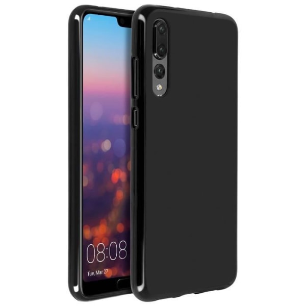 Coque - Huawei - P20 Pro - Silikongel - Antitraces - Mjuk Svart