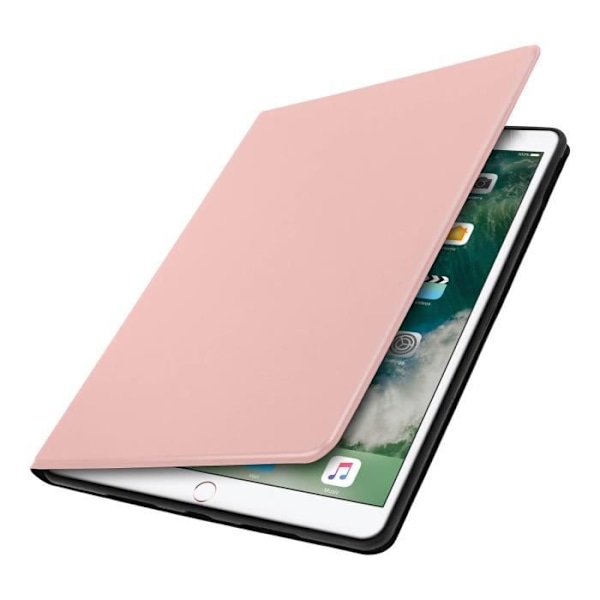iPad Air 2019 ja Pro 10.5 - AVIZAR - Folio Ruusuroosa - Keinonahka - Videotuki - Kokonaisvaltainen Suojus Rose guld