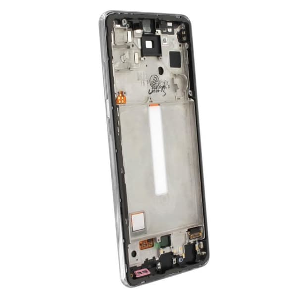 LCD-skärm - Samsung - Galaxy A52s - Original - Vit - 5,5 tum Vit