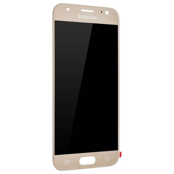 Galaxy J3 2017 LCD-skärm Touch Glass - Original Samsung Gold Screen Unit Gul