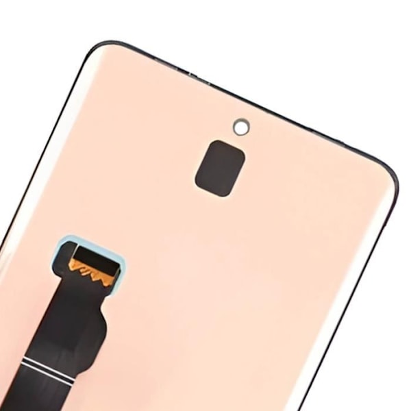 LCD-skärm och Beröringsglas för Huawei Nova Y70 Svart Svart