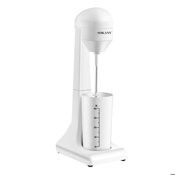Milkshake-maskin 450ml 100W Snabb och Kompakt Sokany Vit Vit