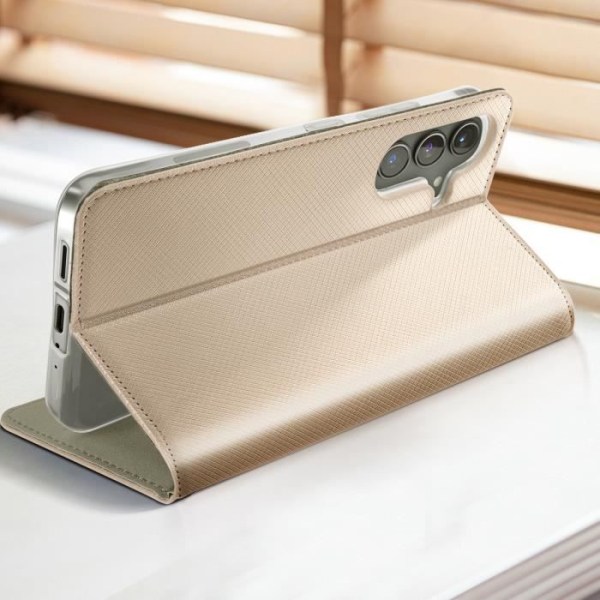 Etui til Samsung Galaxy S24 Plus kortholder Smart Collection Gul Gul