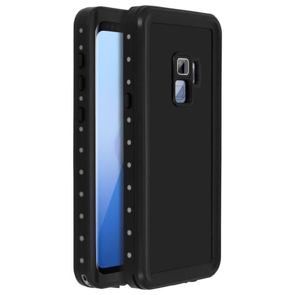 Coque - Rödpeppar - Galaxy S9 - Vattentät 2m - Stötsäker - Bi-materialer Svart