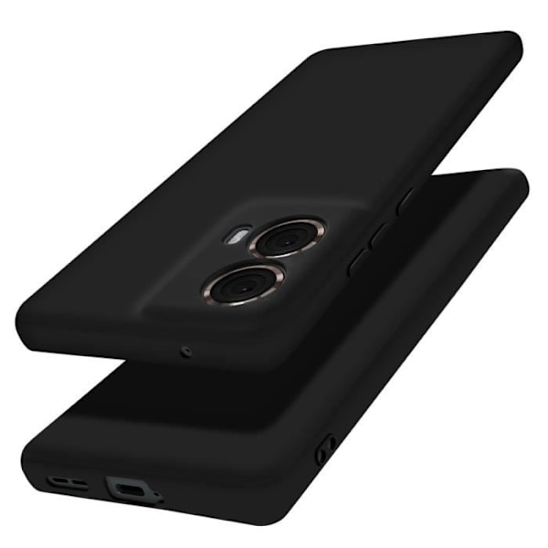 Coque - AVIZAR - Motorola Moto G85 - Semi-rigid - Soft-touch - Anti-fingeraftryk Sort Svart