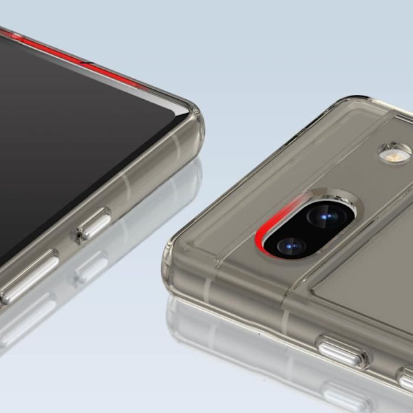 Google Pixel 7a Case Pehmeä harmaa kotelo