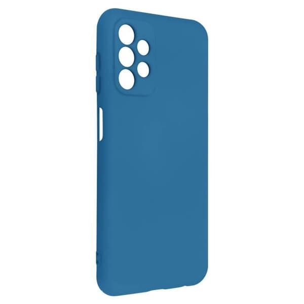 Coque - Samsung - Galaxy A13 4G - Semi-rigid - Soft-touch - Beskyttelse mod stød og ridser Blå