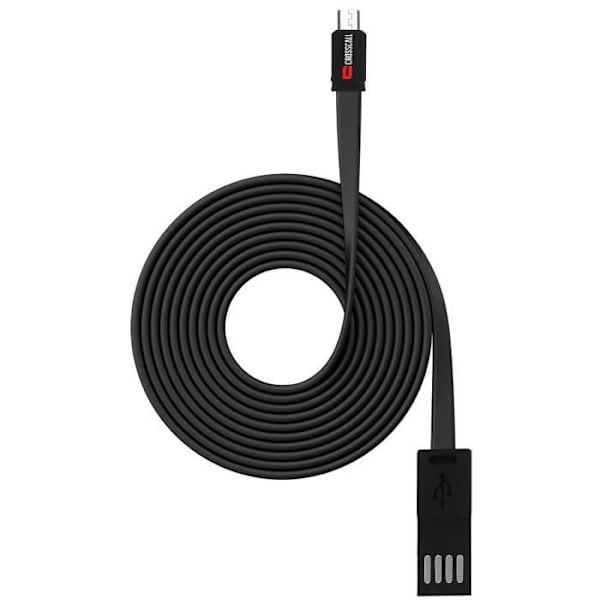 Officielt Crosscall USB til mikro USB kabel Sort 1,2m