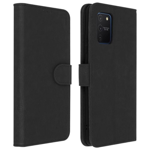 Fodral till Samsung Galaxy S10 Lite Full Cover Korthållare Stativ Funktion Svart