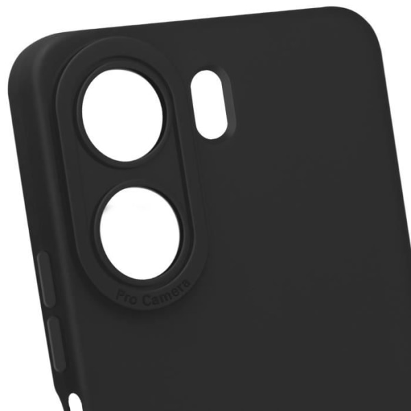 Kotelo Xiaomi Redmi 13C Silicone Matt Camera Protection Mustalle Svart