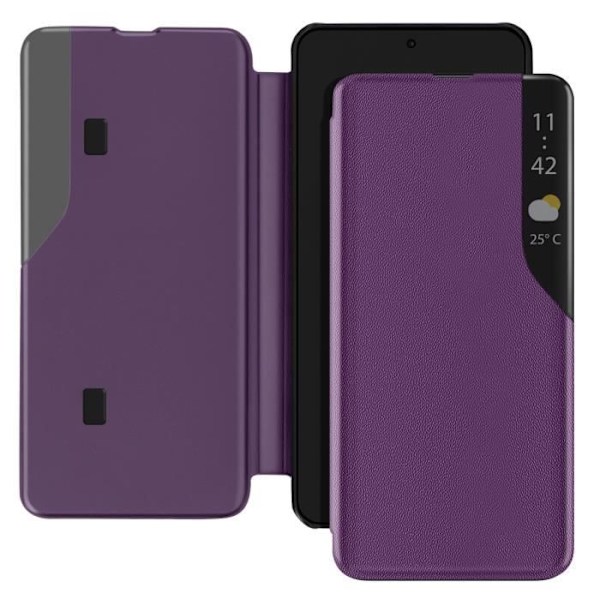 Etui för Xiaomi Redmi Note 14 5G Flip Stöd Video Lila Lila