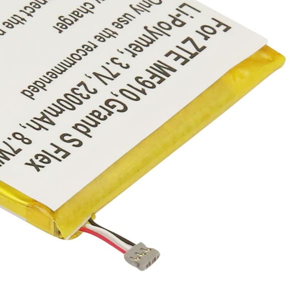 Batteri - AVIZAR - ZTE MF910 - Li-Polymer 2300mAh - 3,7V - Indbygget beskyttelse