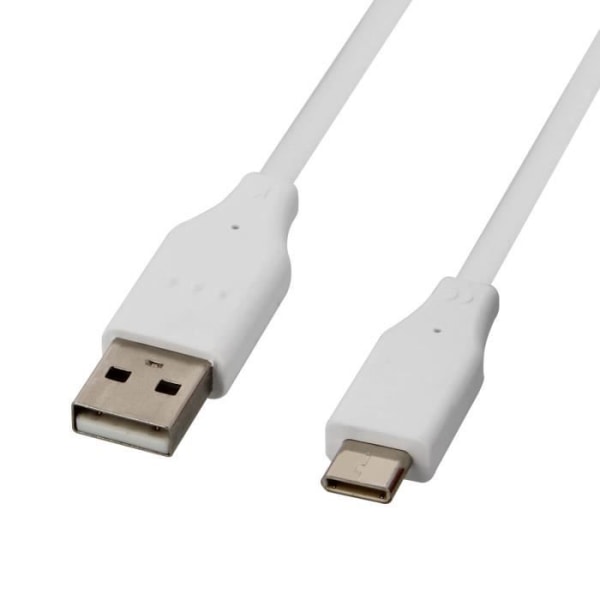 Original LG USB Type-C Kabel - Laddning + Synk - Vit