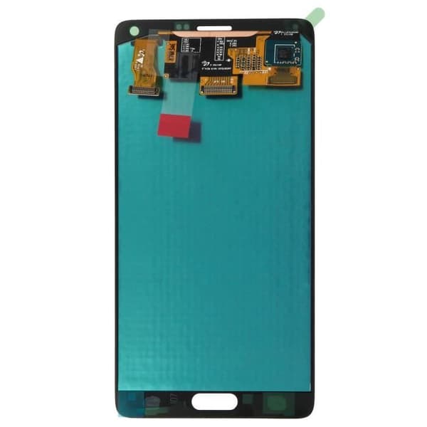 LCD-skærm - SAMSUNG - Galaxy Note 4 - Komplet skærmblok - Touchglas - Sort Svart