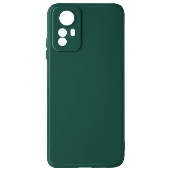 Etui til Xiaomi Redmi Note 12S - AVIZAR - Soft Touch mat silikone - Bregnegrøn Grön