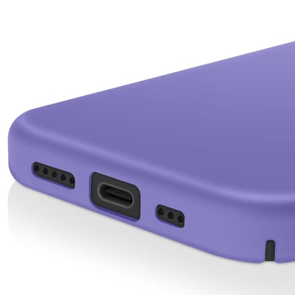 Skal - AVISERA - iPhone 17 - Soft-Touch - Semi-hård silikon - Lila Violett