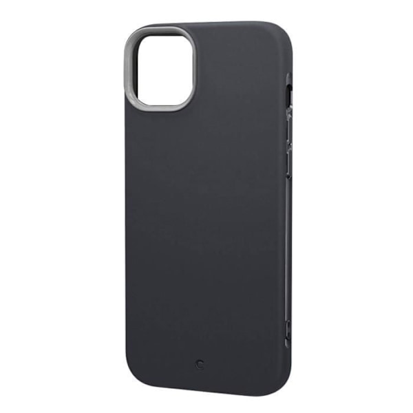 Magsafe iPhone 14 etui - Spigen Cyrill Ultra Color Mag - Sort - Holdbar silikone - Magnetisk ring