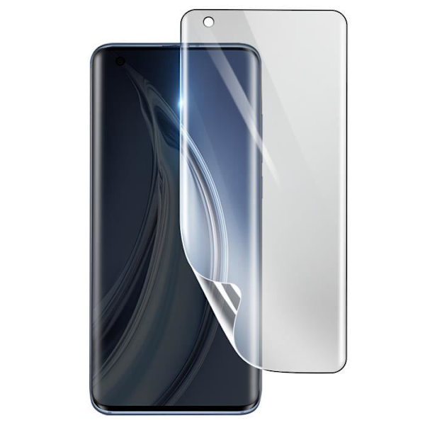 Näytönsuoja - 3MK - Xiaomi Mi 10 Pro - Iskunkestävä Hydrogeeli - Läpinäkyvä - Naarmuuntumaton Transparent