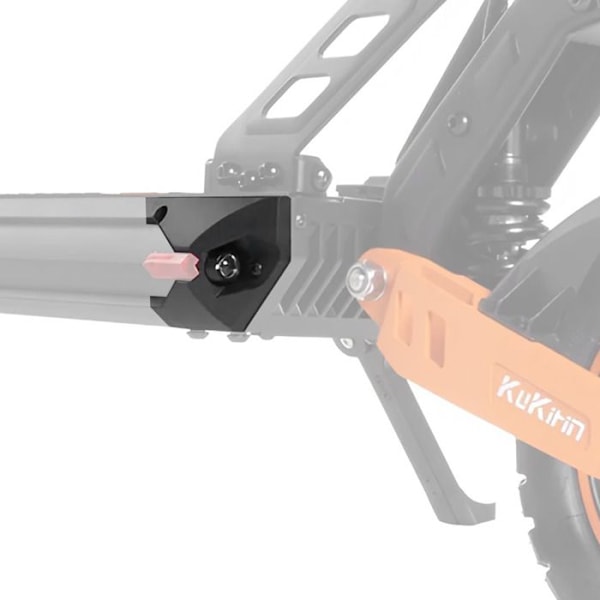 Kukirin G2 Max Musta Etu Oikea Säilytyslaatikko E-scooterille Svart