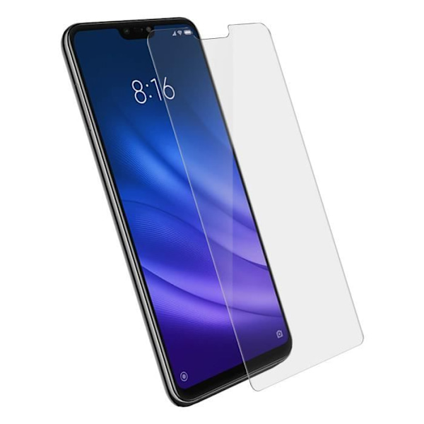 Skyddsglas - Xiaomi - Mi 8 Lite - Härdat glas 9H - Transparent Vit - 0.33 mm Klar vit