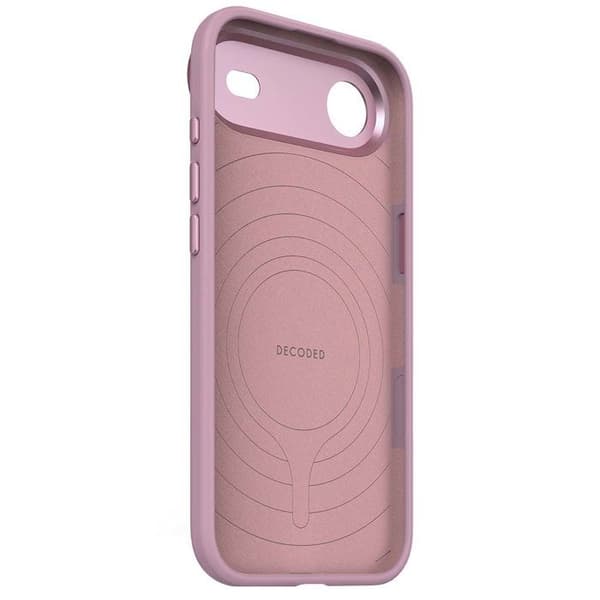 Coque MagSafe i silikon för iPhone Air antimicrobielle Decoded Rose Rosa