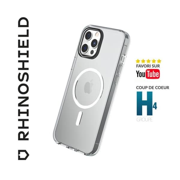 Cover - RHINOSHIELD - iPhone 16 Plus - Transparent - MagSafe-kompatibel - ShockSpread™ Transparent