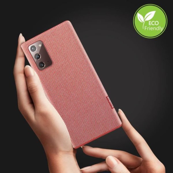 Samsung Galaxy Note 20 -kotelo Ympäristöystävällinen kovakantinen Kvadrat Original Red