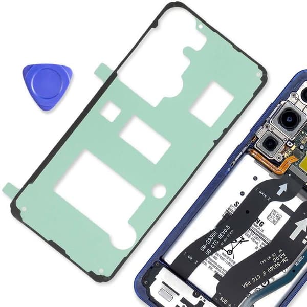 Bageste glas klæbemiddel til Galaxy S25 Plus kompatibel til udskiftning grøn Grön