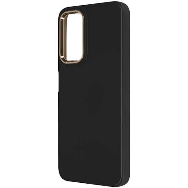 Suojakuori Samsung Galaxy A25 5G Silicone Contour Cameralle metallinmusta Svart