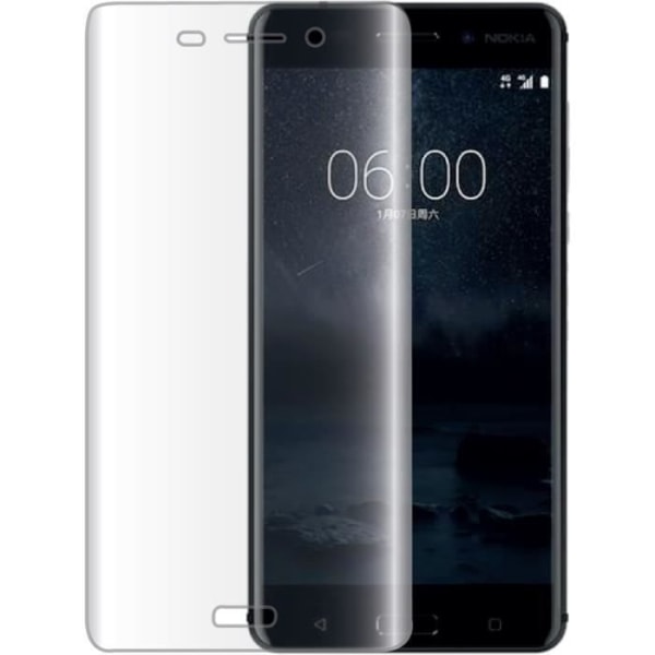 2.5D karkaistu lasi näytönsuoja Nokia 6 2018 (6.1) -puhelimelle